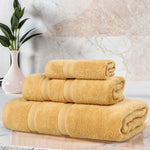 Superior Smart Dry Zero Twist Cotton Medium Weight 3 Piece Towel Set