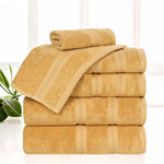 Zero-Twist Cotton Towel Set 6-Piece