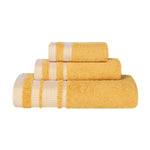 Superior Hays Cotton Medium Weight 3 Piece Assorted Bathroom Towel Set