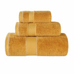 3-Piece Egyptian Giza Cotton Plush Towel Set
