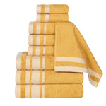Superior Hays Cotton Medium Weight 9 Piece Assorted Bathroom Towel Set