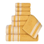 Superior Hays Cotton Medium Weight 8 Piece Assorted Bathroom Towel Set