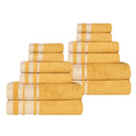 Superior Hays Cotton Medium Weight 12 Piece Bathroom Towel Set