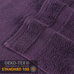 3 Piece Zero Twist Cotton Towels Soft Absorbent