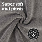 Superior Leo Cotton Modern Absorbent Heavy Washable Bath Mat Set of 2
