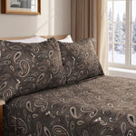 100% Cotton Flannel Floral Deep Pocket Sheet Set