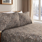 100% Cotton Flannel Floral Deep Pocket Sheet Set