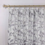 Leaves Room Darkening Back Tabs Blackout Curtain Panels, Set of 2