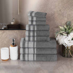 Superior Hays Cotton Medium Weight 9 Piece Assorted Bathroom Towel Set