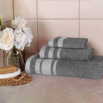 Superior Hays Cotton Medium Weight 3 Piece Assorted Bathroom Towel Set