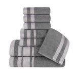 Superior Hays Cotton Medium Weight 8 Piece Assorted Bathroom Towel Set