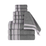 Superior Hays Cotton Medium Weight 9 Piece Assorted Bathroom Towel Set