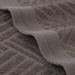 6 Piece Egyptian Cotton Basketweave Towel Set