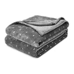 Superior Fleece Plush Medium Weight Fluffy Soft Decorative Blanket