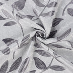 Leaves Room Darkening Washable Blackout Curtain Panels, Set of 2
