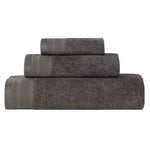 Superior Honeycomb Textured Border Luxury Cotton 3 Piece Towel Set