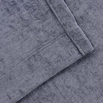 Superior Noor Semi-Blackout Chenille Machine Washable Grommet Curtains, Set of 2 Panels