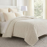 Hope Herringbone Fluffy Fleece Blanket - Soft All-Season Throw