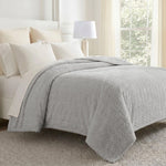 Hope Herringbone Fluffy Fleece Blanket - Soft All-Season Throw