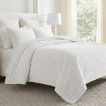 Hope Herringbone Fluffy Fleece Blanket - Soft All-Season Throw