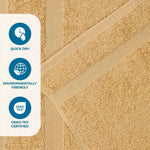 Superior Highly Absorbent Eco-Friendly Soft Cotton 18 Piece Towel Set