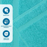 Superior Eco-Friendly Cotton 8 Piece Hand Towel Set