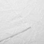 Imperial Trellis Embroidered Sheer Grommet Curtain Panel Set