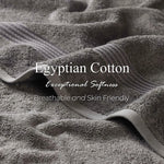 2-Piece Egyptian Cotton Plush Bath Towel Set - Heritage