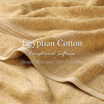 Egyptian Cotton Heritage Plush Towel Set 8 Piece
