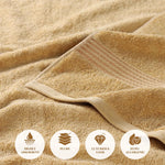 9-Piece Egyptian Cotton Plush Towel Set - Heritage