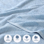 Egyptian Cotton Heritage Plush Bath Sheet Set of 2