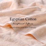6-Piece Egyptian Cotton Plush Towel Set - Heritage