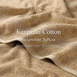 Egyptian Cotton Plush Bath Towel Set 3 Piece Heritage Collection