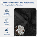 10-Piece Egyptian Cotton Plush Towel Set - Madeline