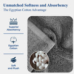 Egyptian Cotton Madeline Plush Towel Set 9 Piece