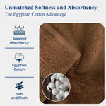 Egyptian Cotton Madeline Plush Towel Set 9 Piece