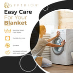 100% Cotton Waffle Blanket – Cooling Waffle Weave, Lightweight & Breathable Gumdrop