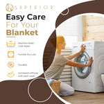 100% Cotton Waffle Blanket – Cooling Waffle Weave, Lightweight & Breathable Gumdrop