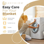 100% Cotton Waffle Blanket – Cooling Waffle Weave, Lightweight & Breathable Gumdrop
