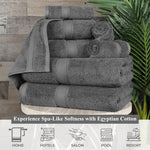Madeline Egyptian Cotton Hand Towels 4-Piece Plush Set