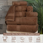 Egyptian Cotton Face Towel Set of 6 by Madeline