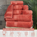 Egyptian Cotton Madeline Plush Towel Set 9 Piece