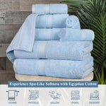 Madeline Egyptian Cotton Hand Towels 4-Piece Plush Set