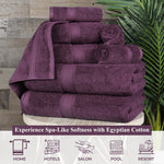 Egyptian Cotton Face Towel Set of 6 by Madeline