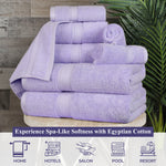 Madeline Egyptian Cotton Bath Towels - Plush Bath Sheet Set of 2