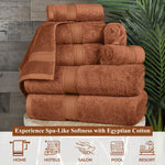 Madeline Egyptian Cotton Hand Towels 4-Piece Plush Set