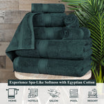 Madeline Egyptian Cotton Hand Towels 4-Piece Plush Set