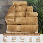 Madeline Egyptian Cotton Hand Towels 4-Piece Plush Set