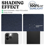 100 % Blackout Curtains Grommet Machine Washable 2 Panels