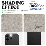 100 % Blackout Curtains Grommet Machine Washable 2 Panels